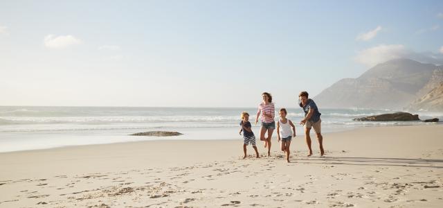 Family on a Beach